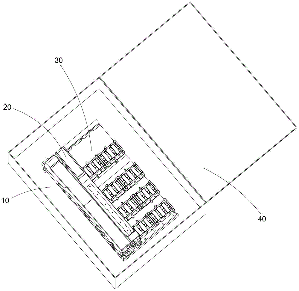 Low-voltage cable branch box