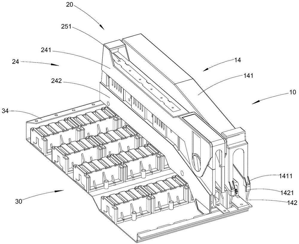 Low-voltage cable branch box