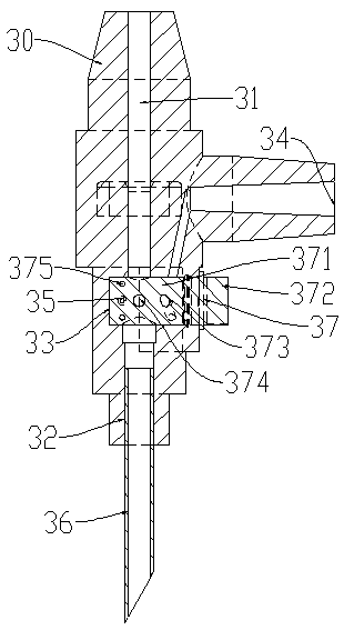 Fully automatic blood collection instrument and its blood collection device using temporary negative pressure for blood collection