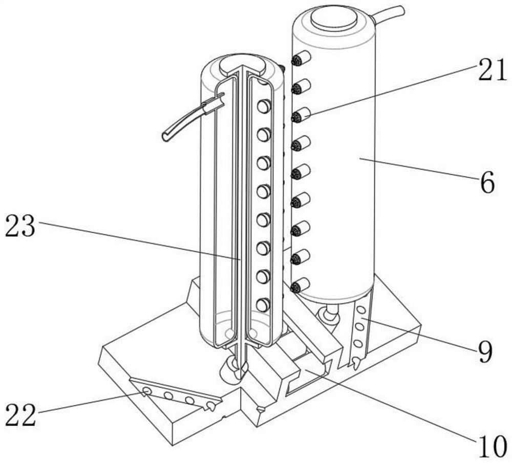 Environment-friendly municipal building construction baffle cleaning device and using method thereof