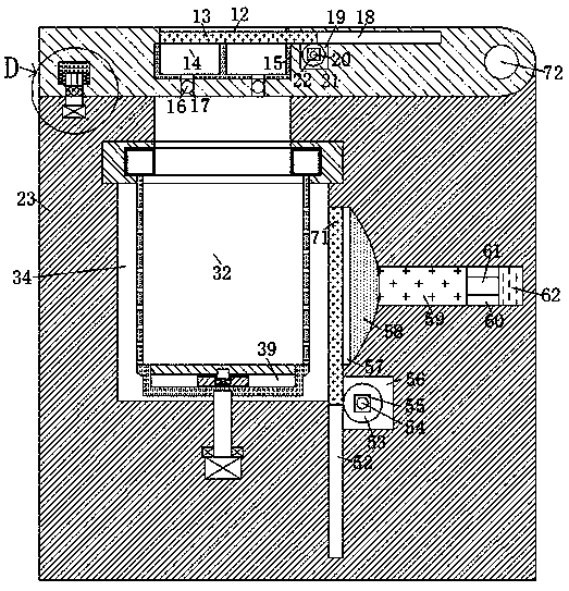 Laundry device capable of automatically cleaning dirt