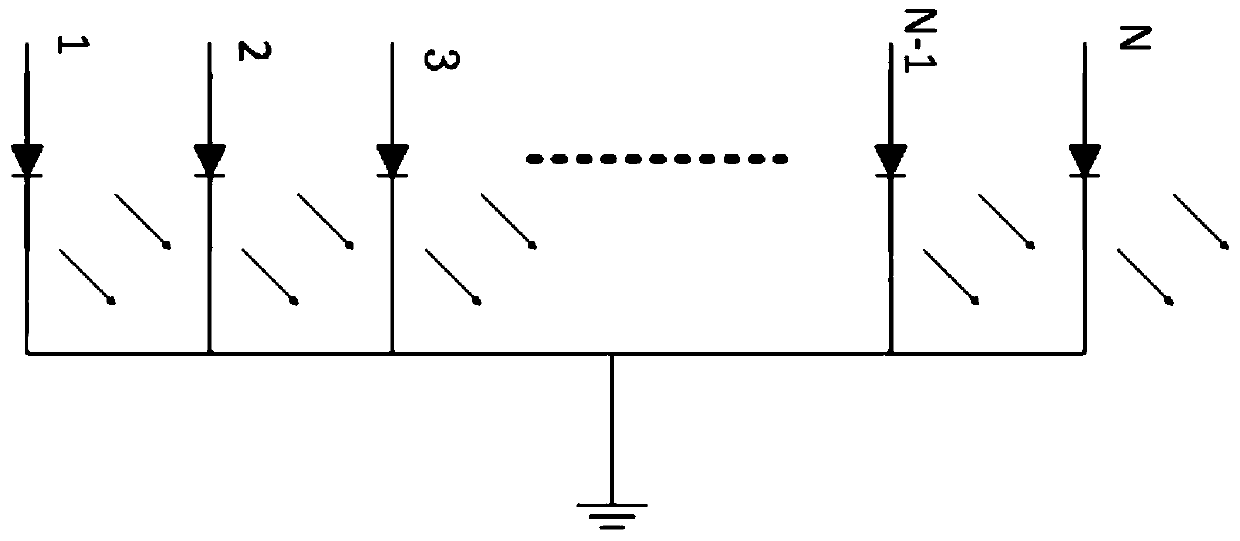 Battery module single voltage acquisition system based on traversal binary tree