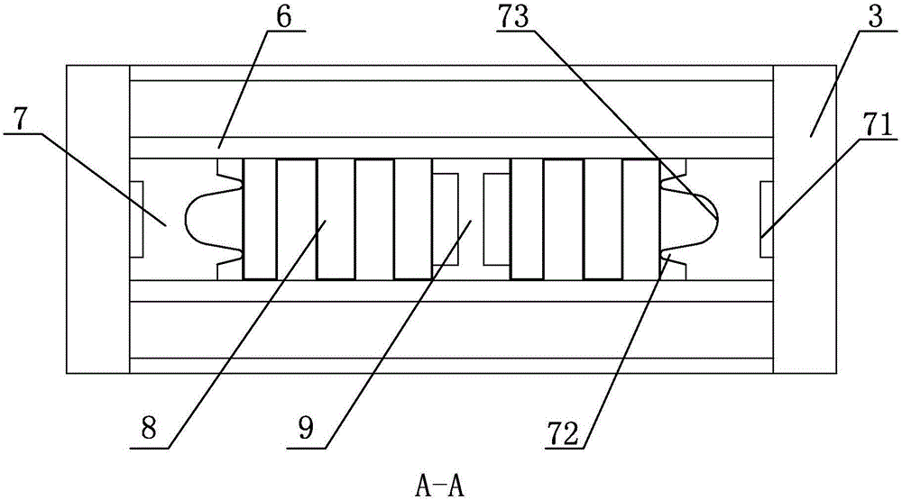 Low-impulse efficient pressure-resistant oil gas cooler