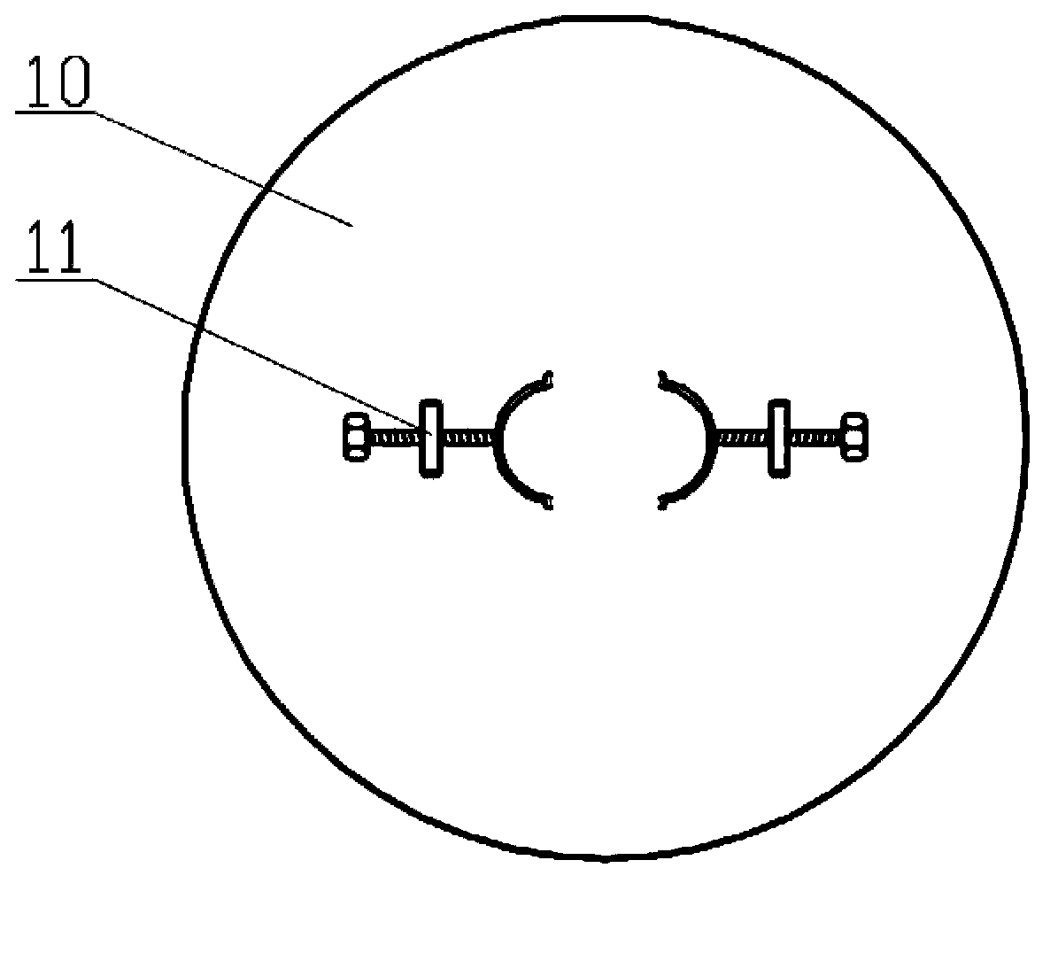 Turn-on performance testing device and testing method thereof