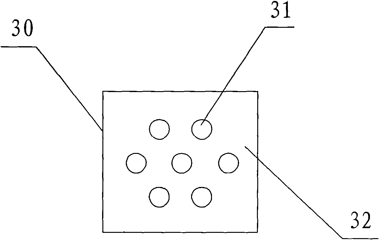 Continuous type rubber powder cooling and drying device