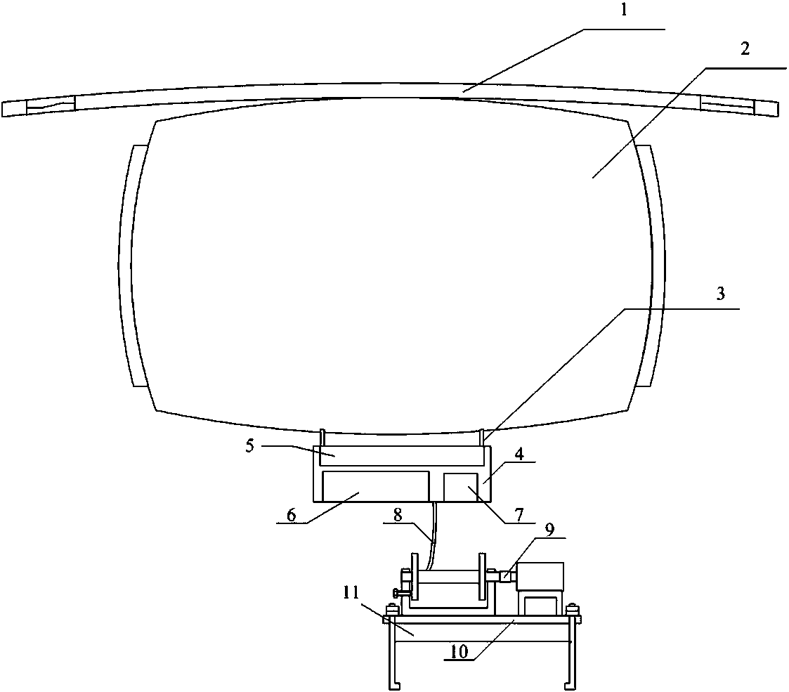 Floating emergency power supply device and application method thereof