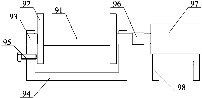 Floating emergency power supply device and application method thereof