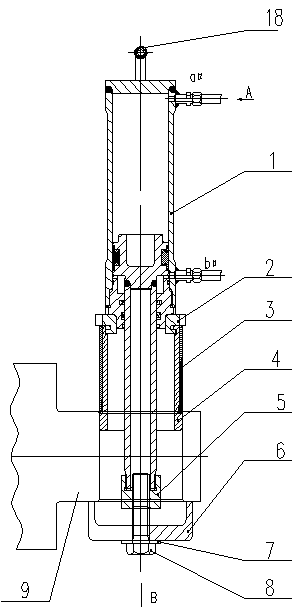 Hand-held hydraulic bushing press-mounting device