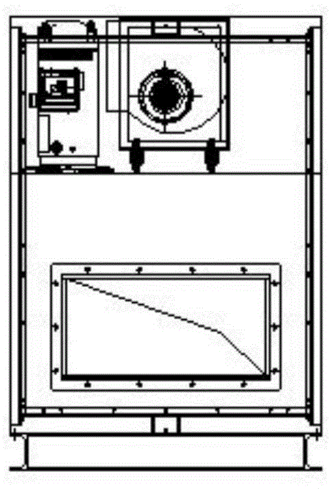 Fresh air purifying and dehumidifying all-in-one machine