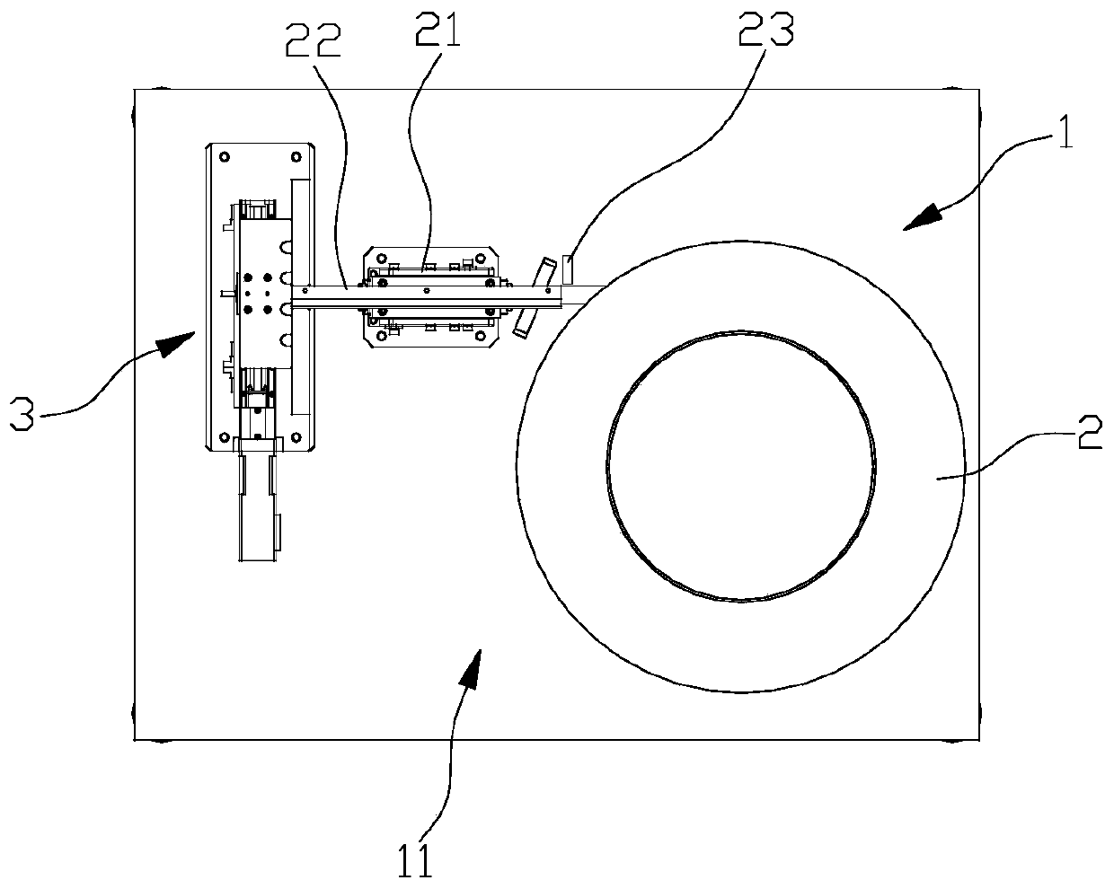 Screwdriver cap over-molding device