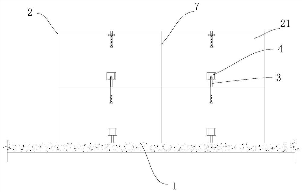 Prefabricated assembly type water tank and assembly method,