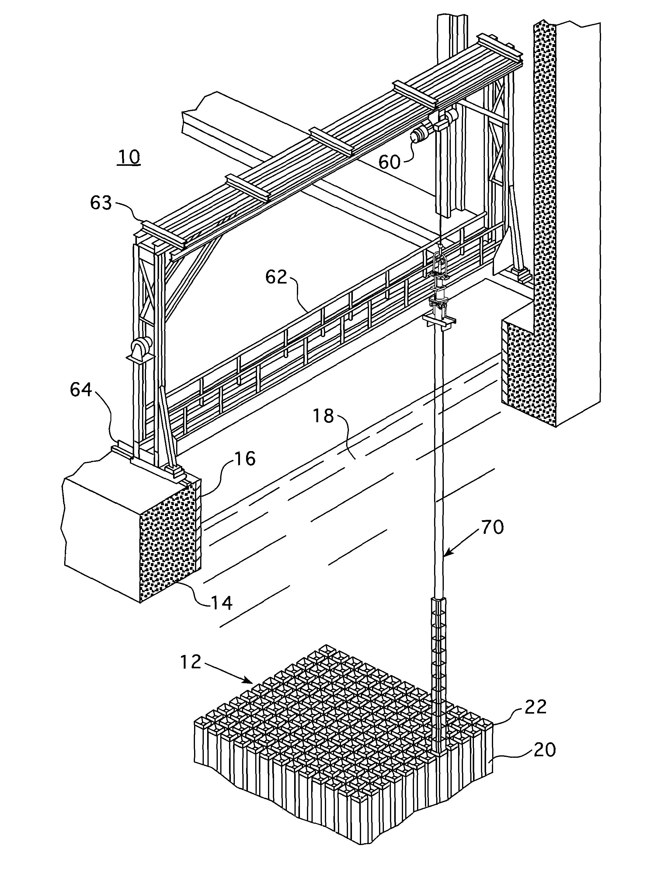 Control rod transfer device