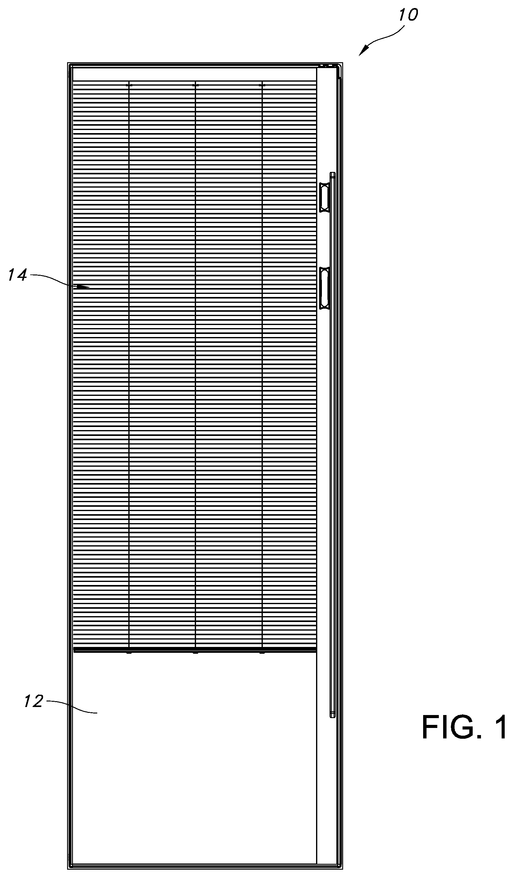 Clutch for insulated glass window covering