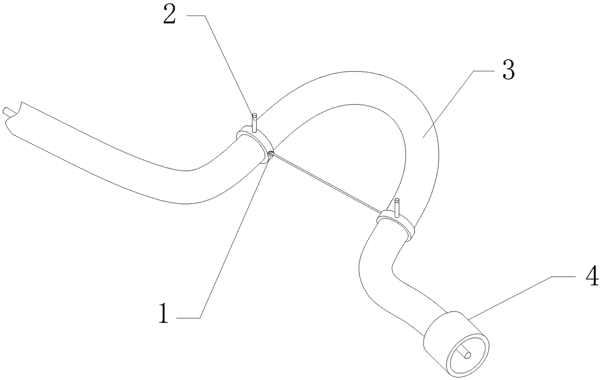 Optical cable with self protection structure