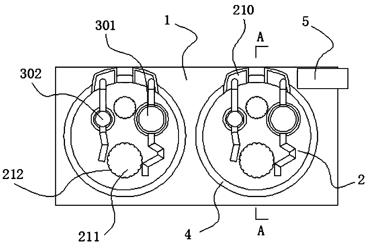 Feeding device for water treatment