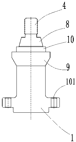 Gear hobbing machining tool and gear hobbing machining method