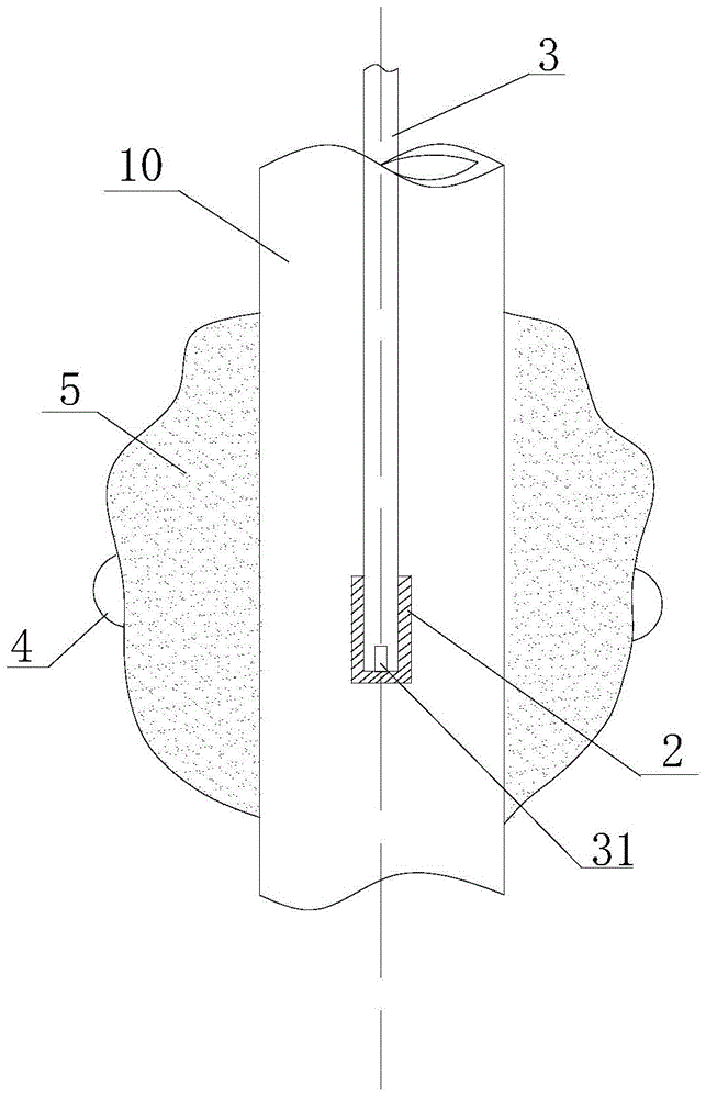 Real wall temperature testing system and manufacturing process of high-temperature heating surface tubes for thermal power units