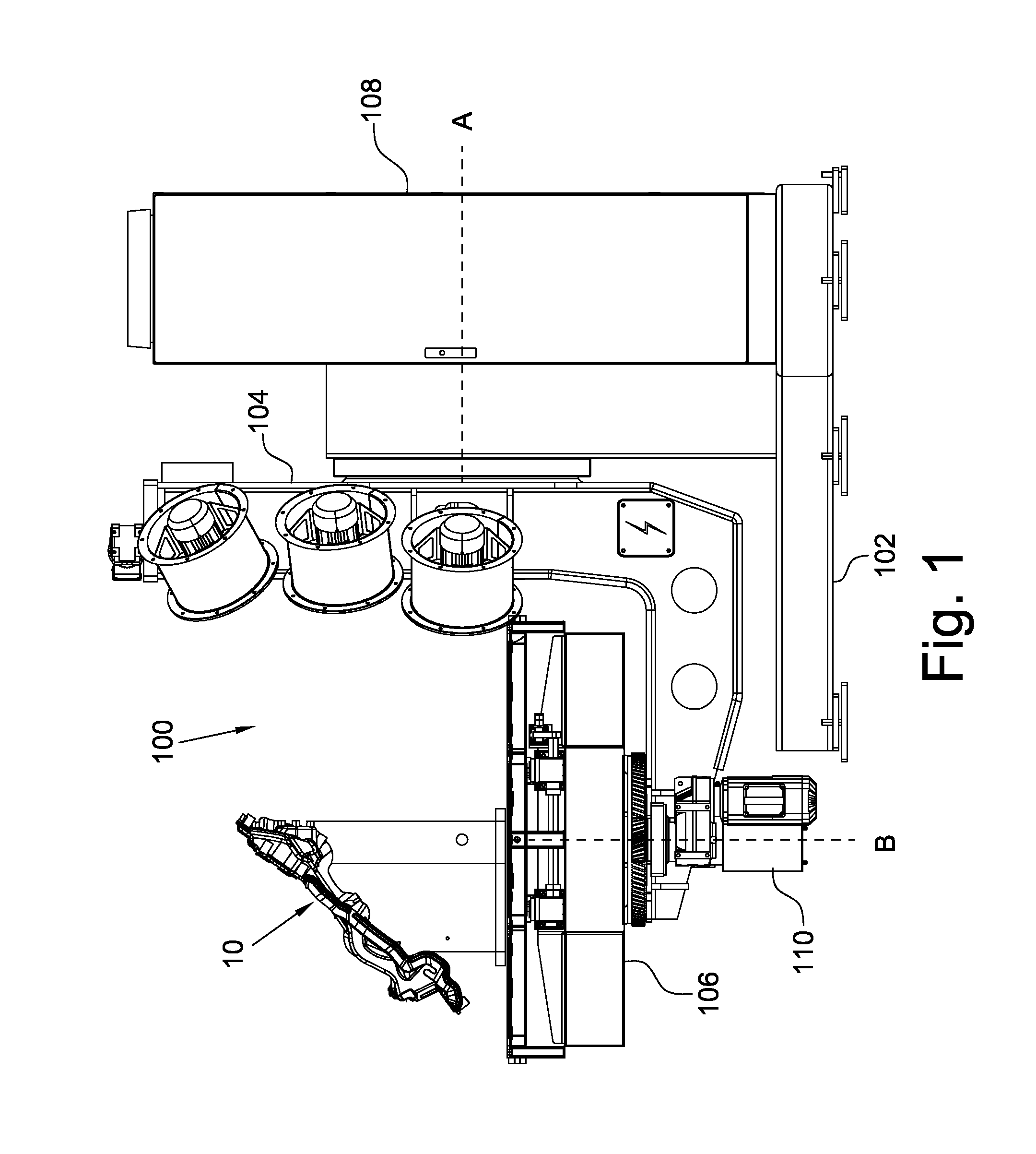 Mould for the rotational moulding of plastic materials