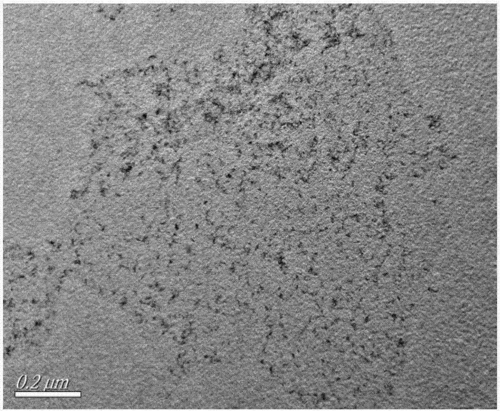 Preparation method and application of polyethyleneimine-crosslinked graphene oxide/titanium dioxide-laminated composite film