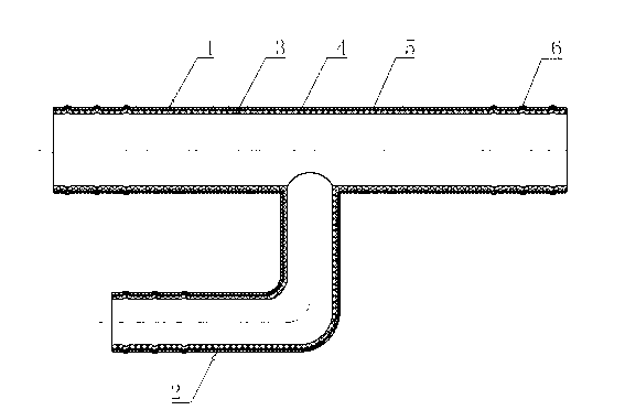 Anti-aging plastic pipe or anti-aging plastic pipe connector