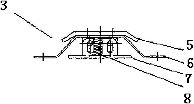 Novel centrally-arranged switch cabinet grounding device