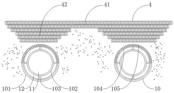 Sand soil fertility promotion circulation system