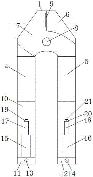 Novel metal processing tool clamp