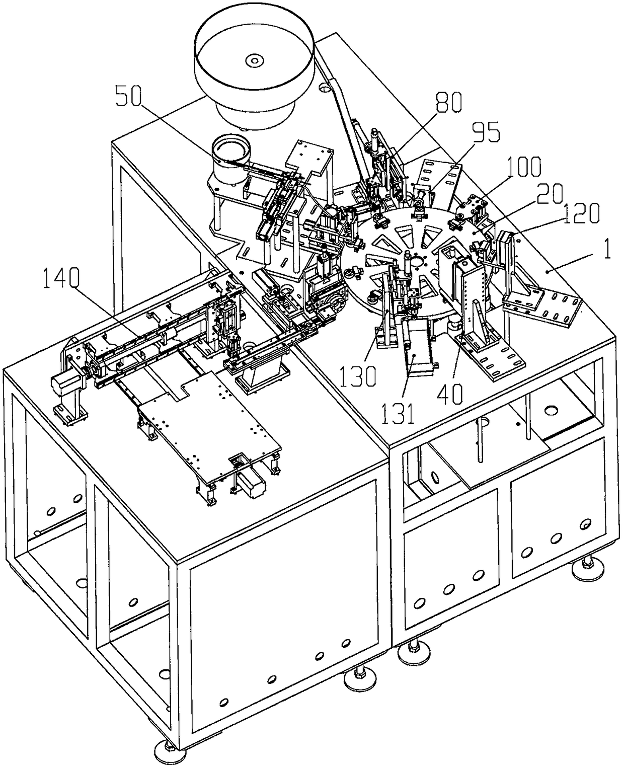 Medical vessel as well as intelligent manufacturing line and online detection technique thereof