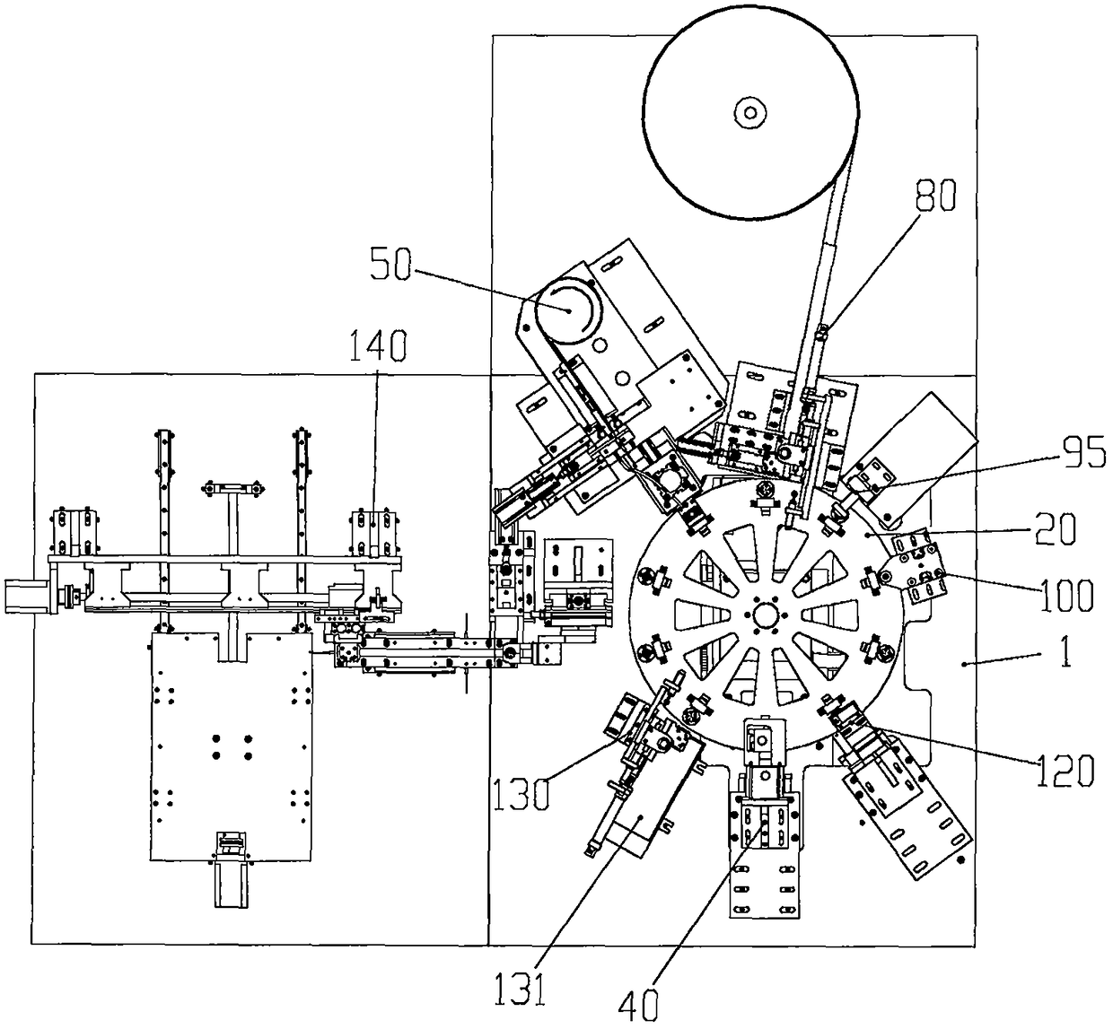 Medical vessel as well as intelligent manufacturing line and online detection technique thereof