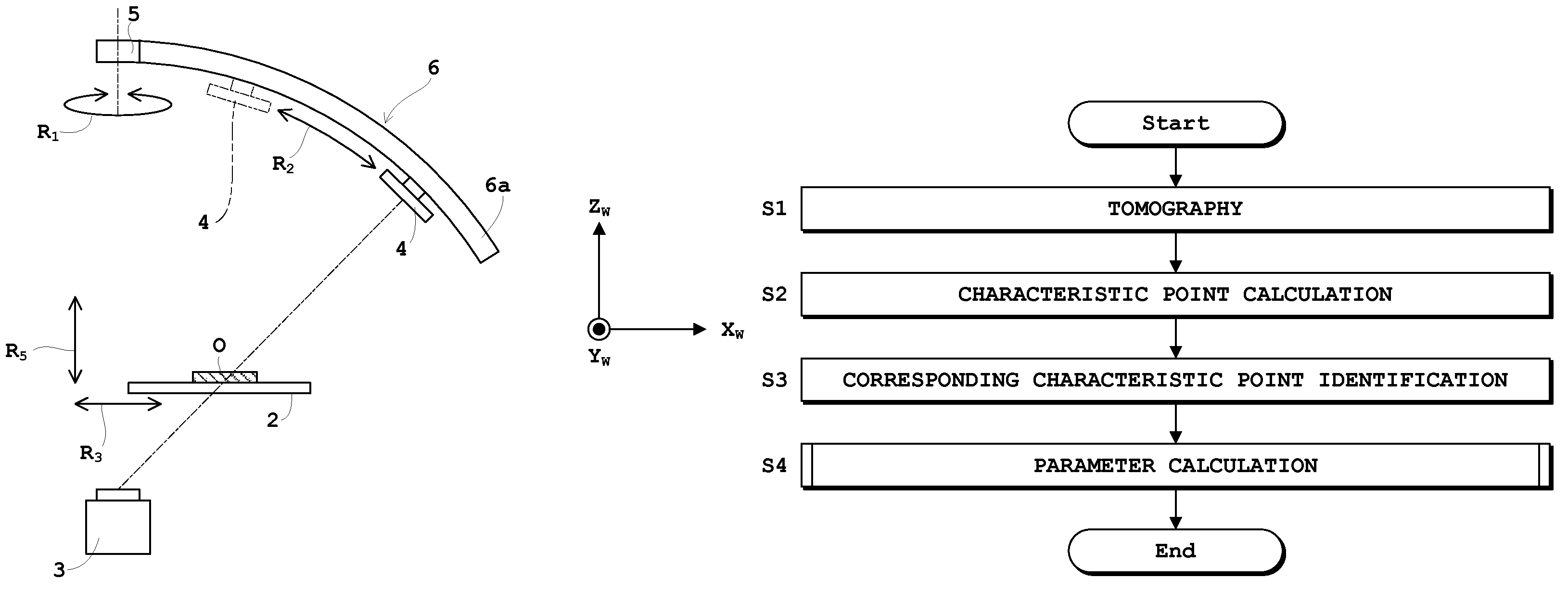 Radiographic apparatus and an image processing method therefore