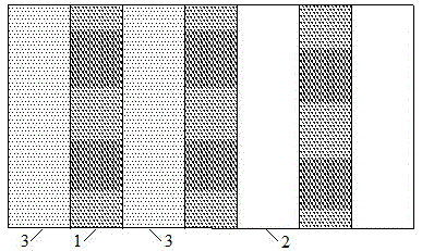 Method for completely filling two sides of pillars with repeated mining and residual mining area remaining coal pillars