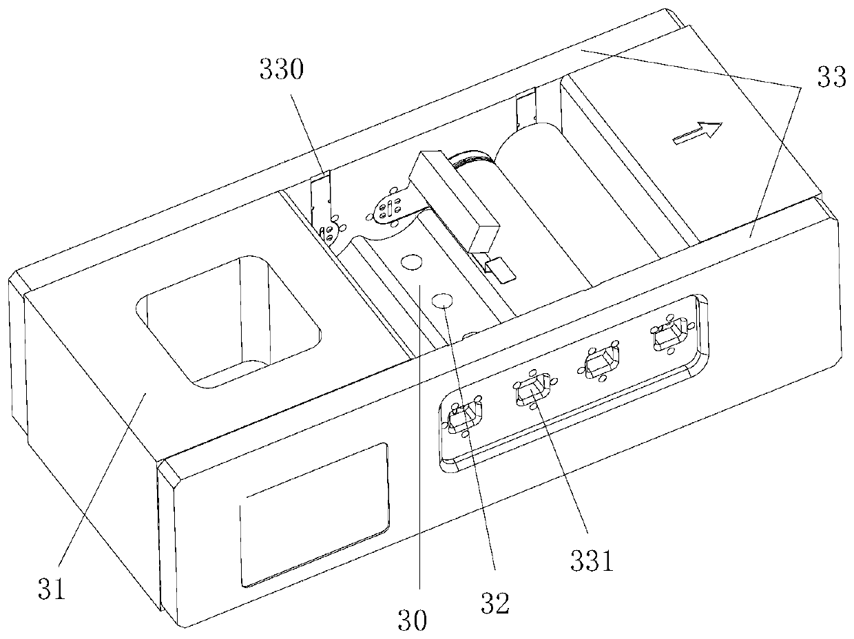 Resistance welding mechanism for floor mopping robot battery