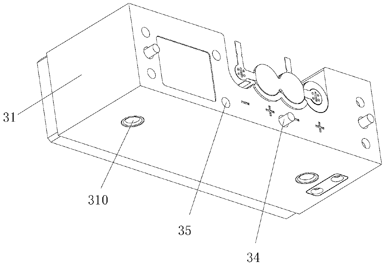 Resistance welding mechanism for floor mopping robot battery