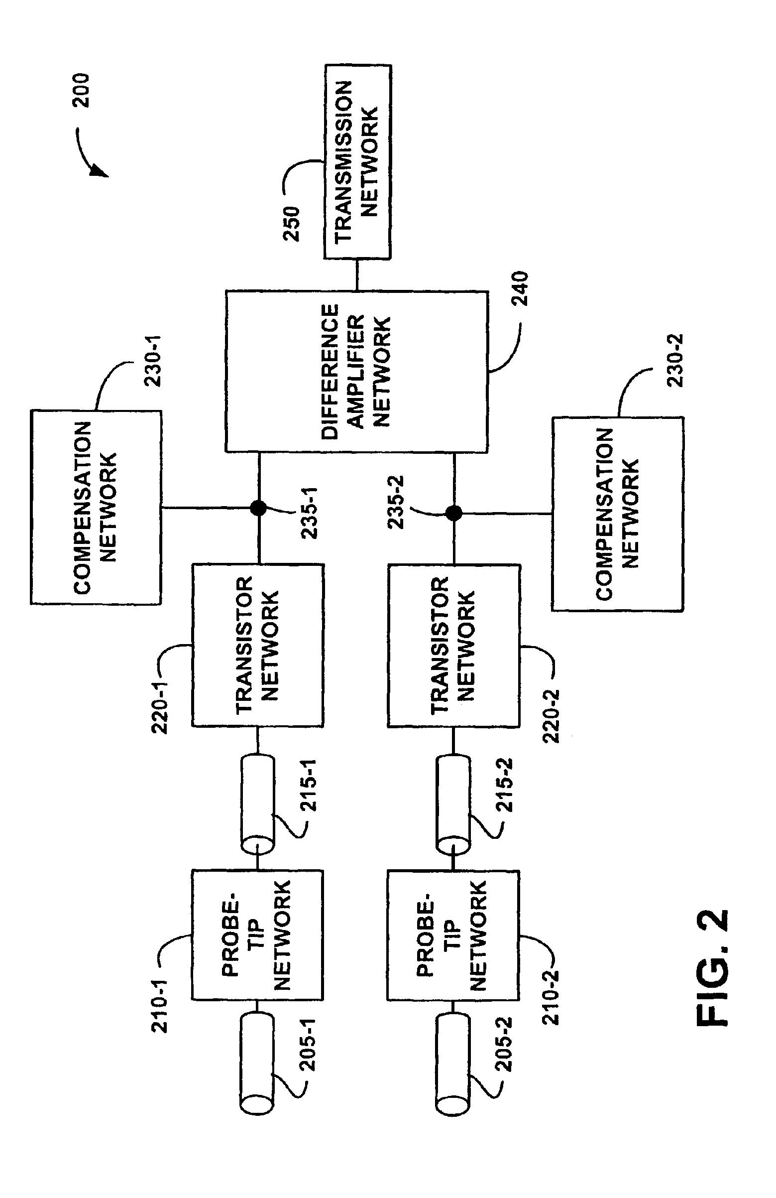 Differential voltage probe