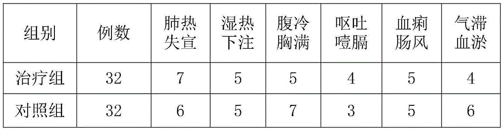 Chinese patent medicine composition used for treating chicken paratyphoid, and preparation method thereof