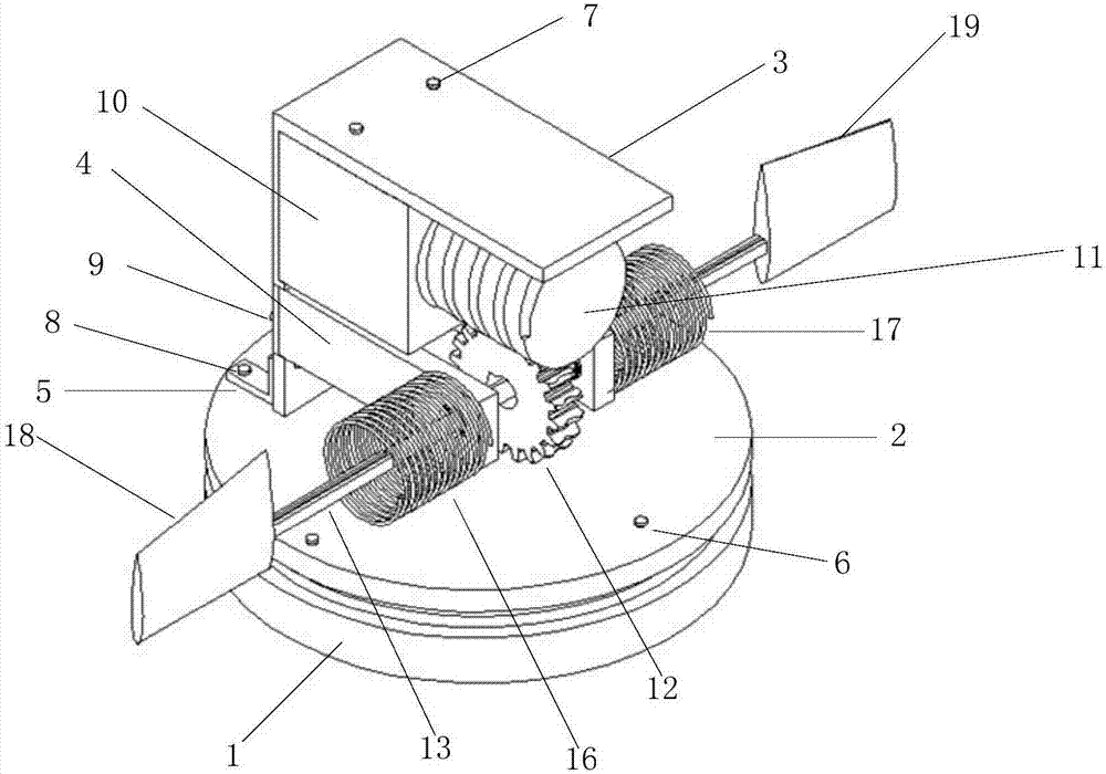 Retractable Rudder Wing Mechanism for Marine Vehicle