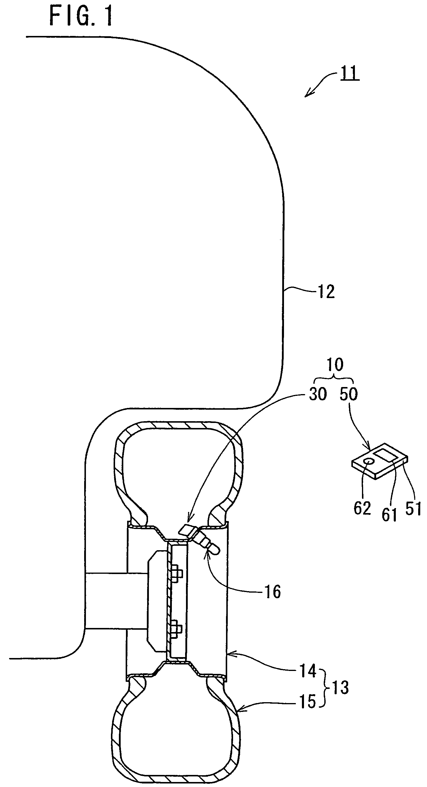 Portable remote controller for tire status detector