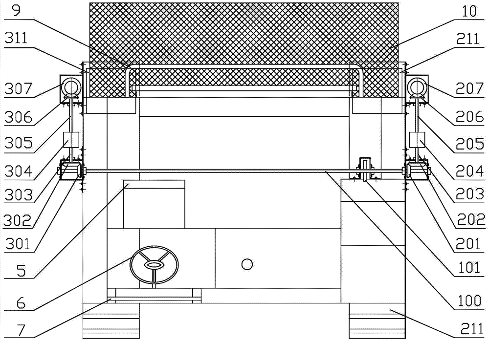 Riding-type tea plucking machine