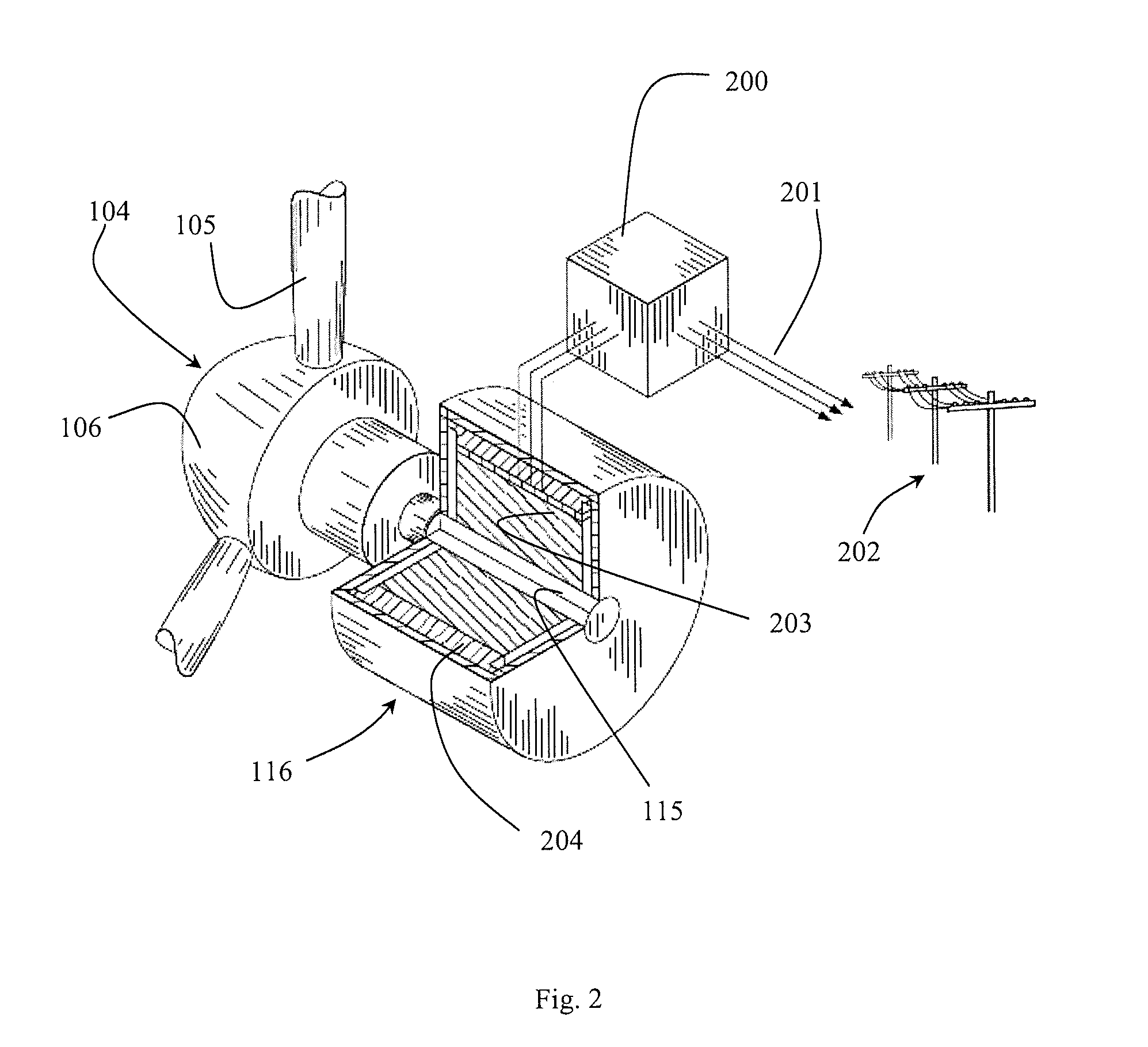 Wind turbine with improved cooling