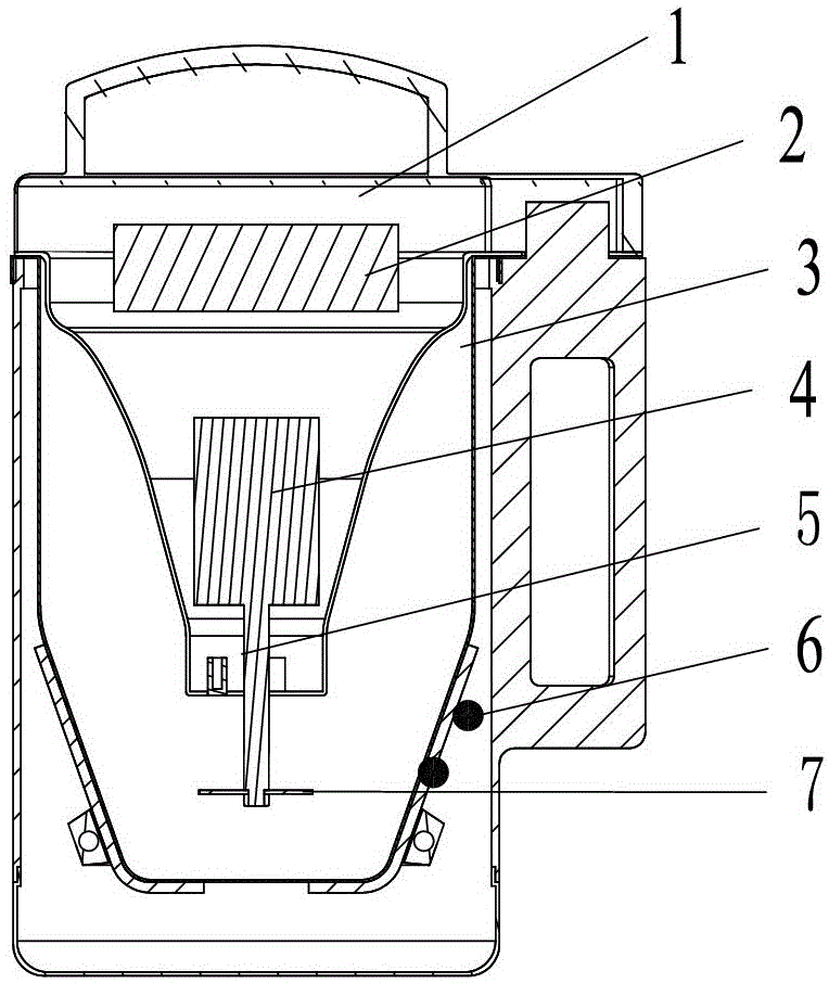 Method for preparing buttered tea through food processor