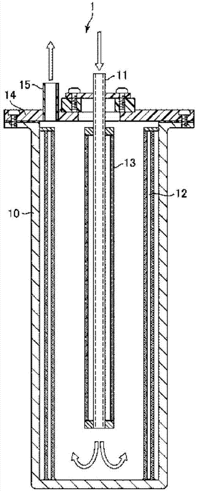 Precious metal recovery device and recovery method