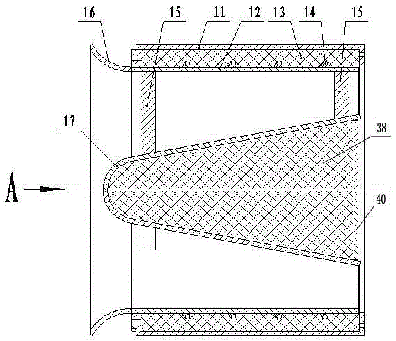 Detachable plastic structure local ventilator for coal mine