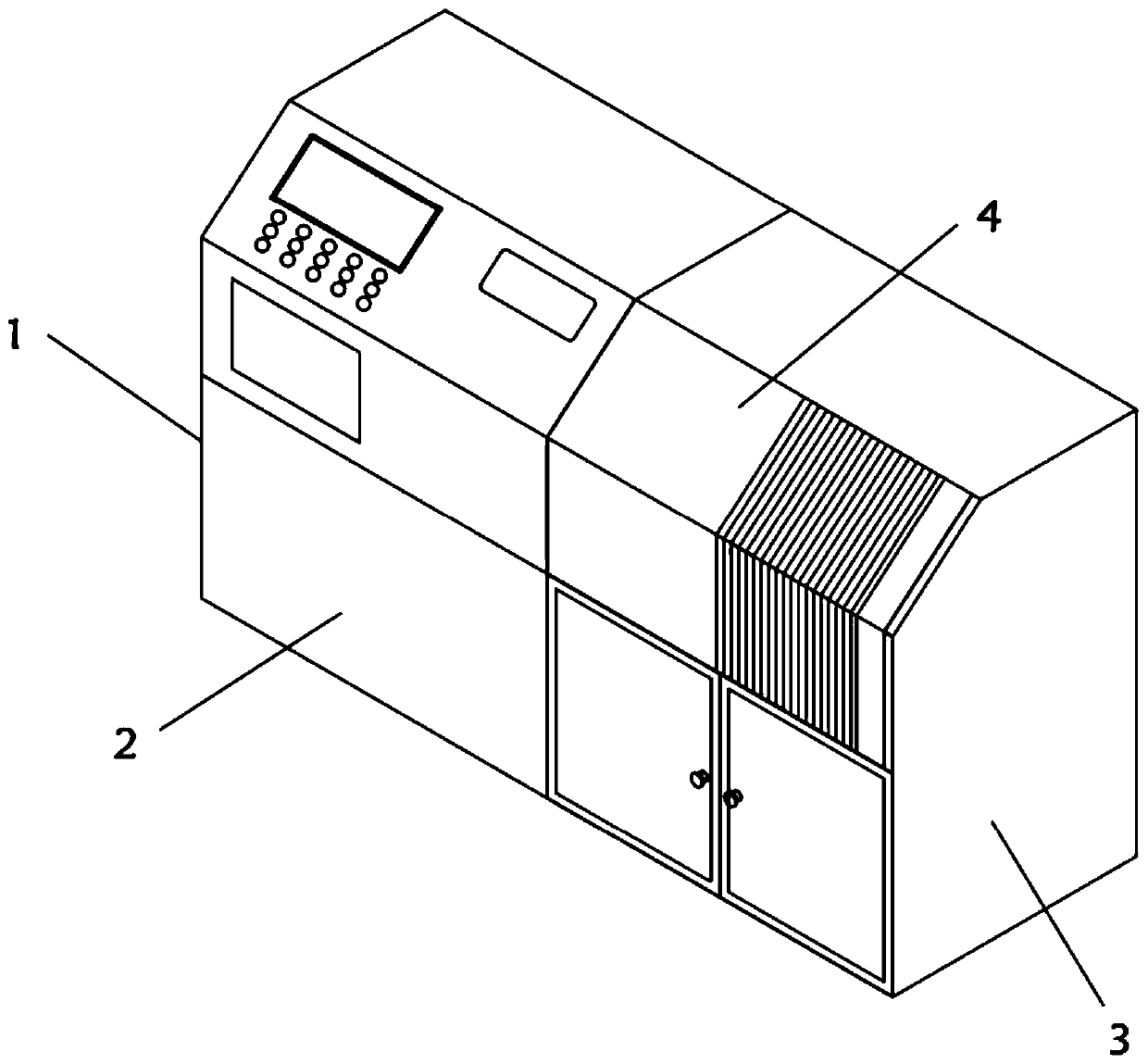 Flying-dust-proof machine tool suitable for precision machining