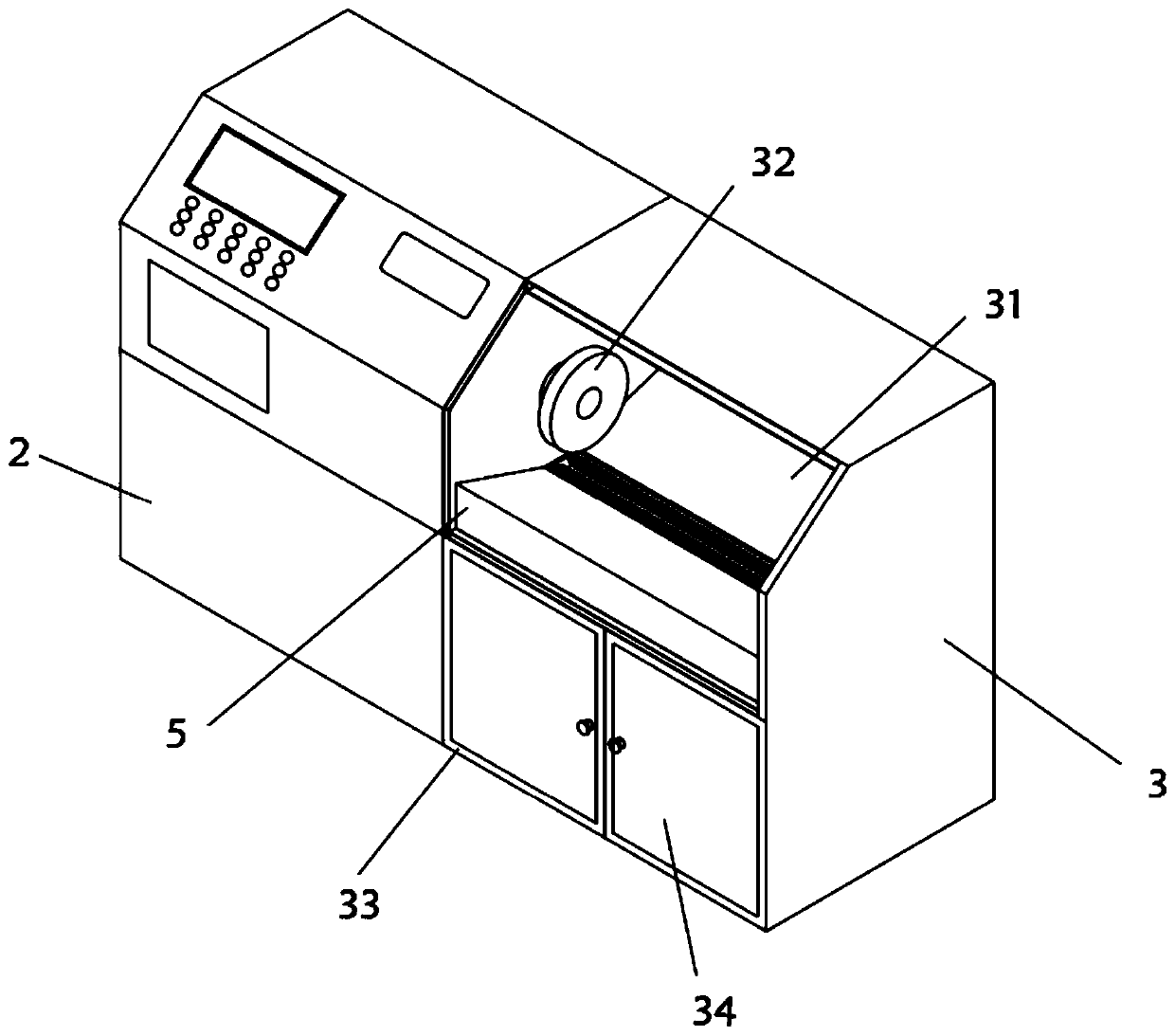 Flying-dust-proof machine tool suitable for precision machining