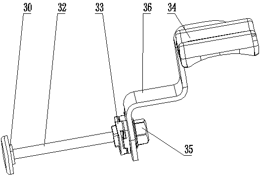 Four-direction adjustable automobile steering column with energy absorption function