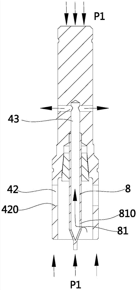 Electromagnetic proportional flow valve