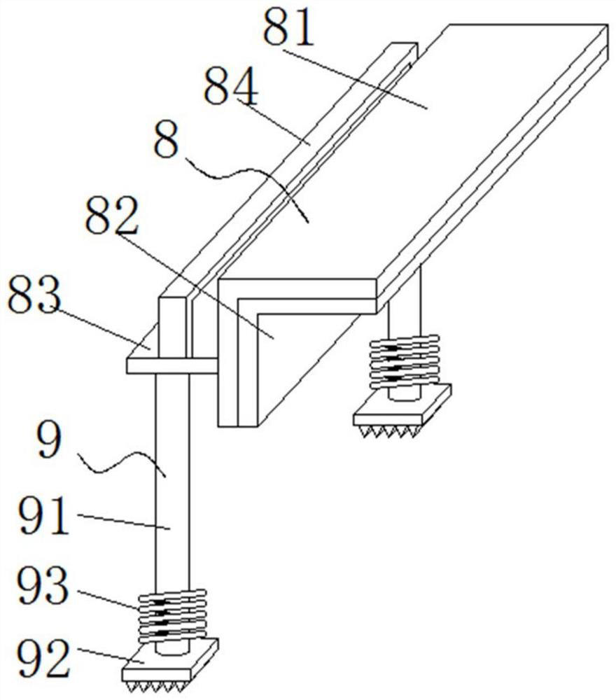 A solar panel mounting bracket for new energy