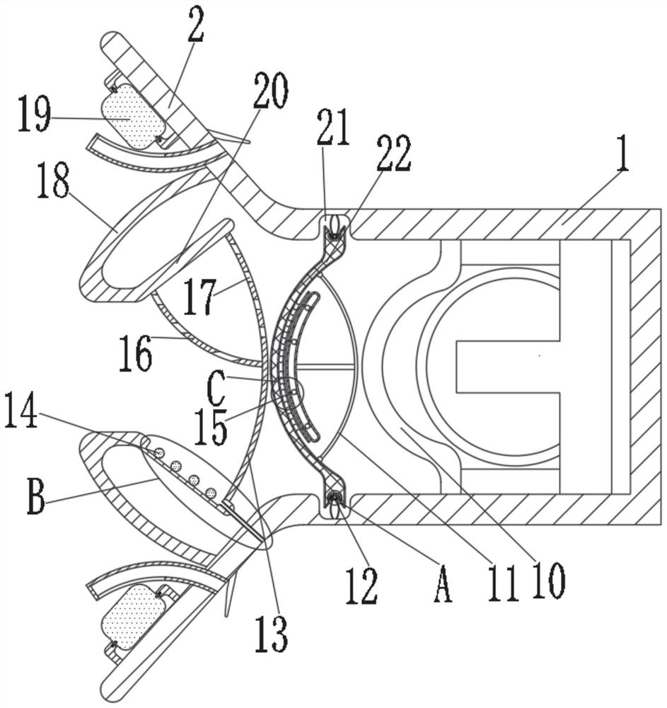 Display robot broadcasting device capable of keeping normal broadcasting