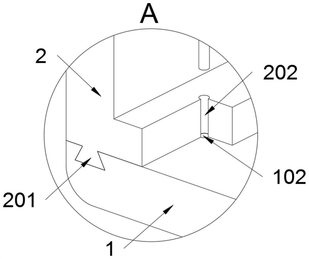 Disengagement-resisting type filing shovel structure for building construction cement brickwork joint filling