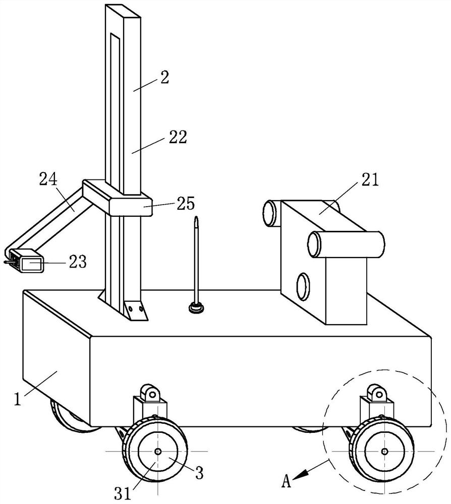 Partial discharge detection device based on GIS withstand voltage flashover positioning system